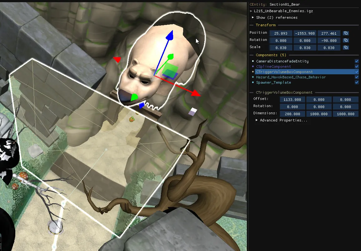 Trigger volumes | Crash NST Maker